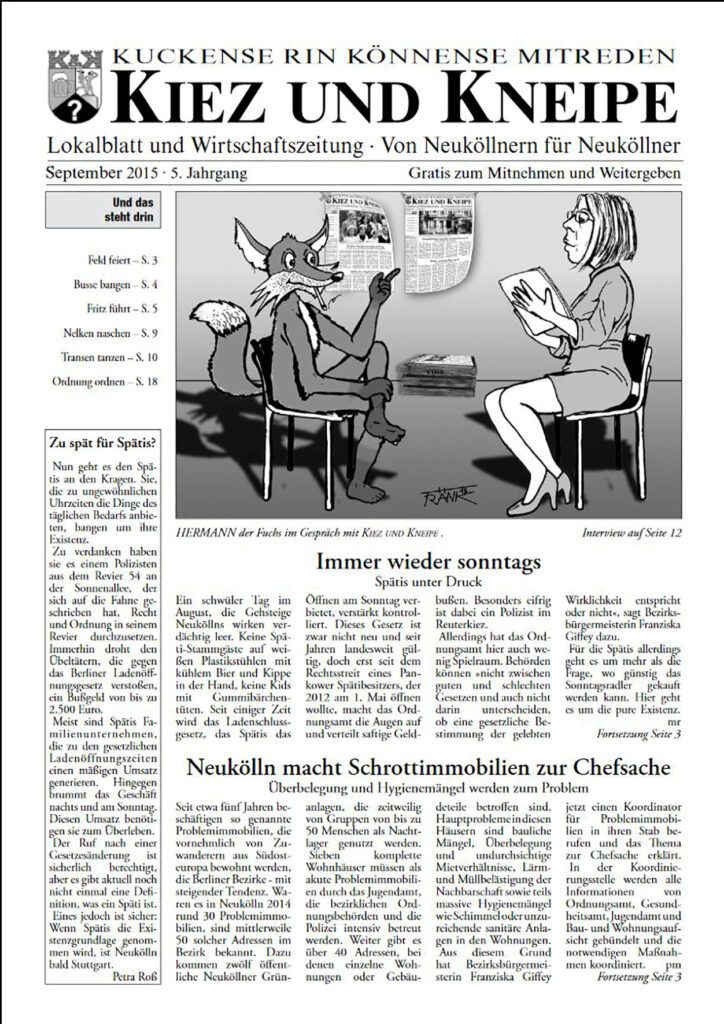 Die neue "Kiez und Kneipe Neukölln" ist da