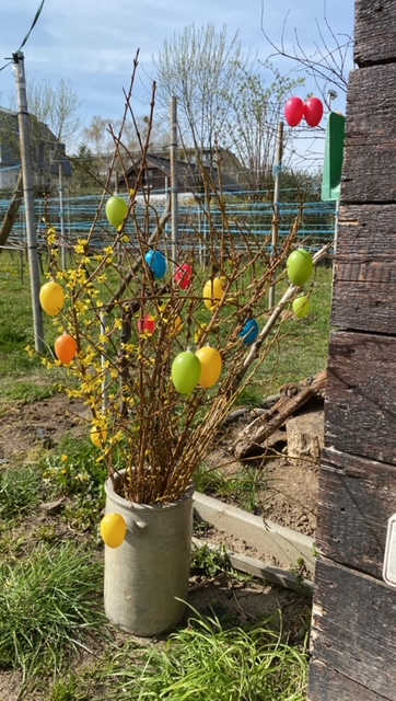 Ostereiersuche auf der Britzer WeinKultur