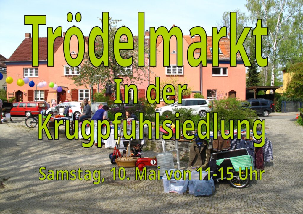17. Flohmarkt in der Krugpfuhl-Siedlung