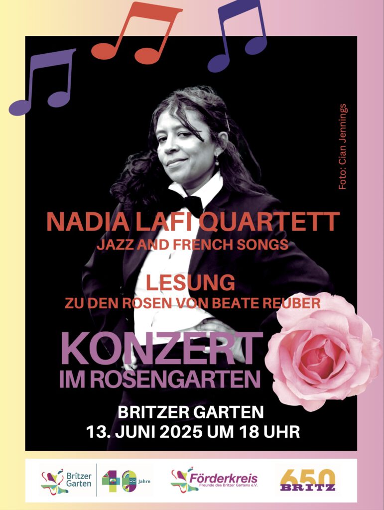 Rosengarten - Konzert mit Nadia Lafi Quartett