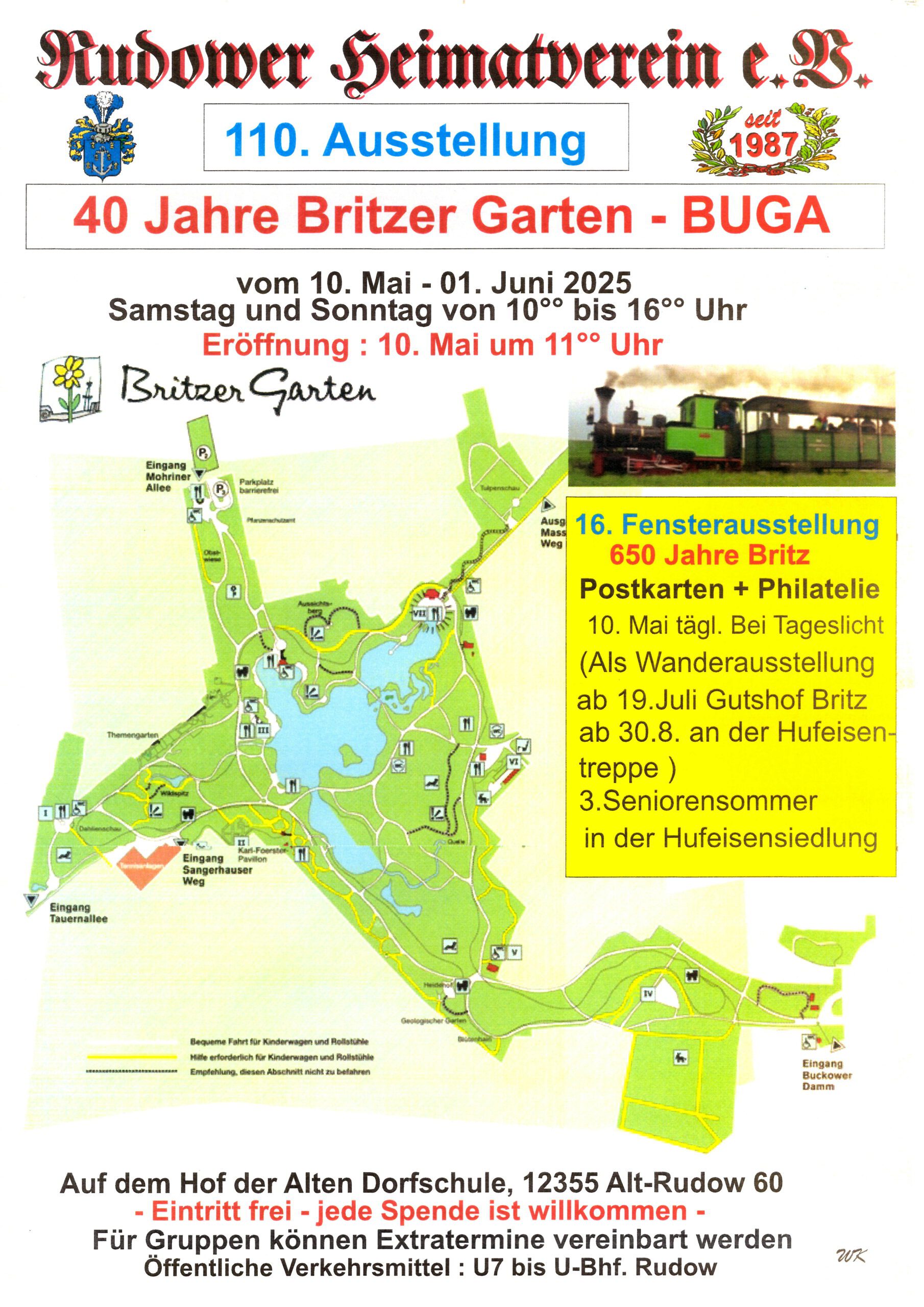 Ausstellung: 40 Jahre Britzer Garten - BUGA