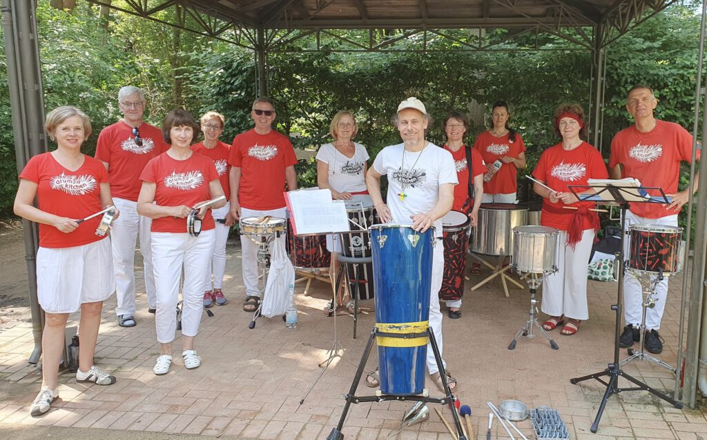 Musik am Buschkrug: Angela Ordu & Free Spiritz / La Caravane du Maghreb / Drum Kitchen Berlin